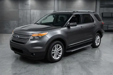 Бокові пороги Duru (2 шт., алюміній) для Ford Explorer 2011-2019 рр — Ford Explorer 2011-2019 гг. DianaParts