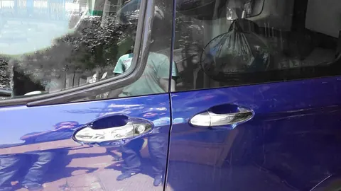 Накладки на ручки (4 шт., нерж.) Carmos - Турецька сталь для Ford Courier 2014-2023 рр — Ford Courier 2014-2023 гг. DianaParts