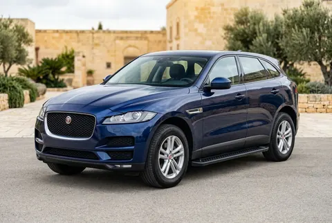 Бокові пороги Allmond Black (2 шт., Алюміній) для Jaguar F-PACE 2016- рр — Jaguar F-PACE 2016- гг. DianaParts