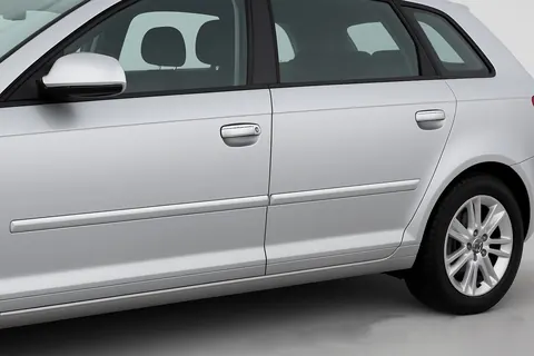 Накладки на ручки 2003-2008 (нерж) для Ауди A3 рр — Audi A3 2003-2012 гг. DianaParts