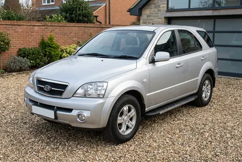 Бокові пороги Duru (2 шт., Алюміній) для Kia Sorento I BL 2002-2009 рр — Kia Sorento I BL 2002-2009 гг. DianaParts