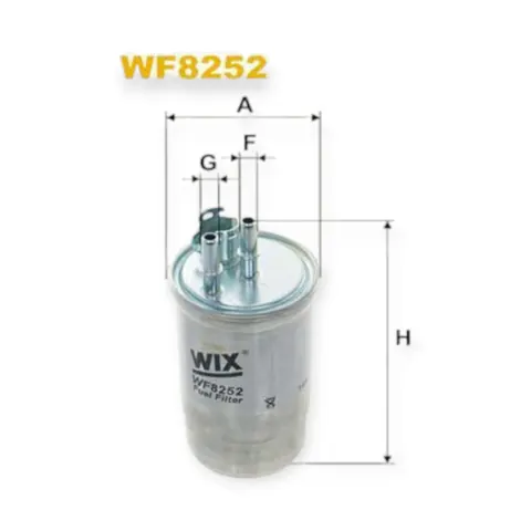 Фільтр паливний Ford Mondeo III (B4Y, 5Y, BWY) 00-07 WIX FILTERS — Фільтри DianaParts