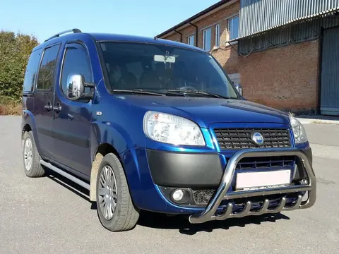 Кенгурятник WT003 (нерж.) 51 мм для Fiat Doblo I 2005-2010 рр — Fiat Doblo I 2005-2010 гг. DianaParts