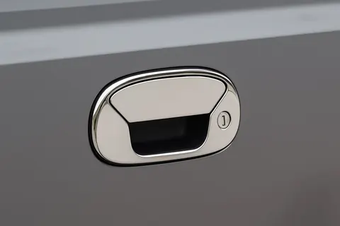 Накладка на задню ручку (нерж.) OmsaLine - Італійська нержавійка для Fiat Doblo I 2001-2005 рр — Fiat Doblo I 2001-2005 гг. DianaParts