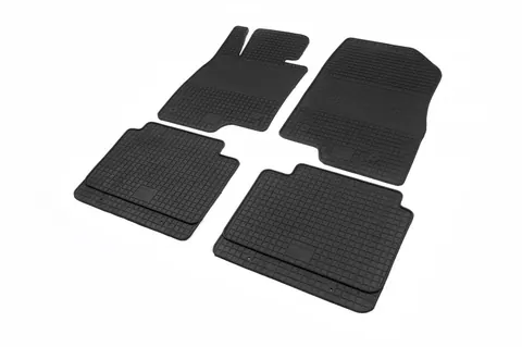 Гумові килимки (4 шт, Polytep) для Mazda 3 2013-2019 рр — Mazda 3 2013-2019 гг. DianaParts