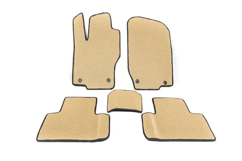 Килимки EVA (бежеві) для Mercedes ML W164 2005-2011 рр — Mercedes ML W164 2005-2011 гг. DianaParts