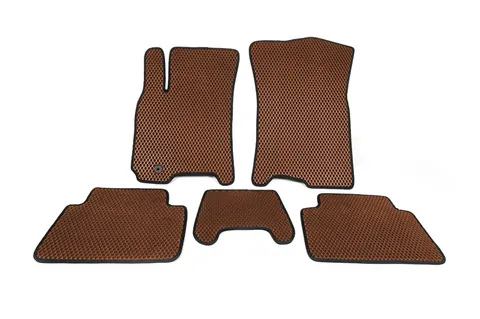 Килимки EVA (коричневі) для Daewoo Gentra 2013- рр — Daewoo Gentra 2013- гг. DianaParts