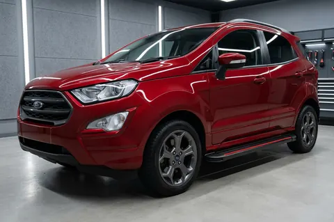 Бокові пороги Maya Red (2 шт., алюміній) для Ford Ecosport 2013-2022 рр — Ford Ecosport 2013-2022 гг. DianaParts