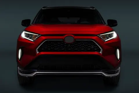 Накладки на решітку (2 шт) для Toyota Rav 4 2019-2025 рр — Toyota Rav 4 2019–2025 гг. DianaParts