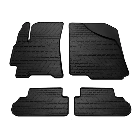 Гумові килимки (4 шт, Stingray Premium) Premium, Без запаху гуми для Chevrolet Lanos 1998-2017 рр — Chevrolet Lanos 1998–2017 гг. DianaParts