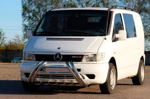 Кенгурятник Kelebek WT011 (нерж.) для Mercedes Vito W638 1996-2003 рр — Mercedes Vito W638 1996-2003 гг. DianaParts