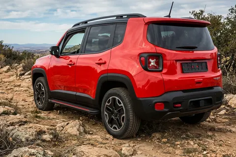 Бокові пороги Maya Red (2 шт., алюміній) для Jeep Renegade 2014- рр — Jeep Renegade 2014- гг. DianaParts