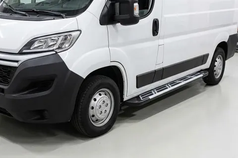 Бокові пороги Sunrise (2 шт., Алюміній) Коротка база для Fiat Ducato 2006-2025 рр — Fiat Ducato 2006-2025 гг. DianaParts