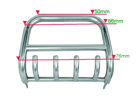 Кенгурятник QT006 (нерж.) для Suzuki XL7 1998-2006 рр — Suzuki XL7 1998-2006 гг. DianaParts