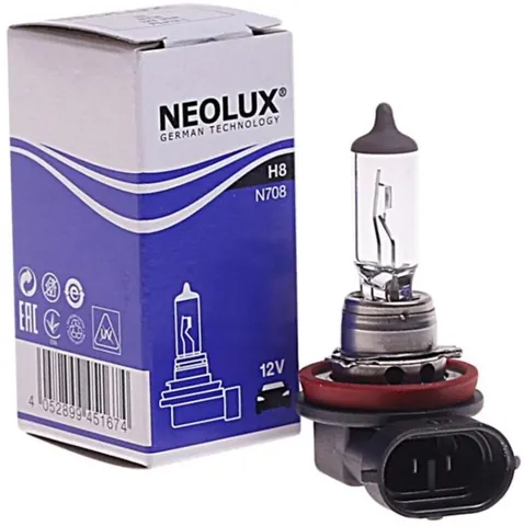 Лампа фарная H8 12V 35W Nissan Qashqai J10 2007-2013, N708 — STAUTO_RRP DianaParts