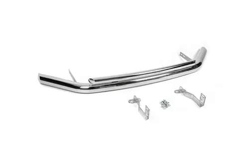 Передній подвійний вус ST014 (нерж) 60 / 42мм для Volkswagen Caddy 2004-2010 рр — Volkswagen Caddy 2004-2010 гг. DianaParts