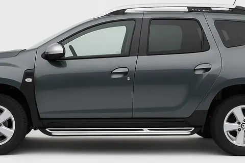 Бокові пороги OEM (2 шт., Алюміній) для Renault Duster 2018-2024 рр — Renault Duster 2018-2024 гг. DianaParts