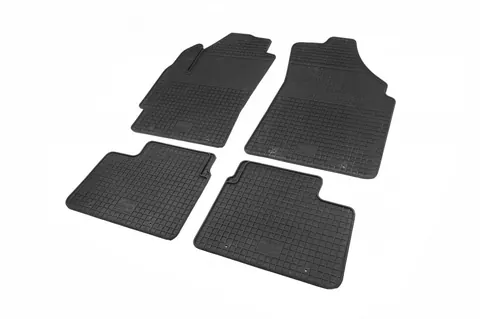 Гумові килимки (4 шт, Polytep) для Chevrolet Spark 2004-2009 рр — Chevrolet Spark 2004-2009 гг. DianaParts