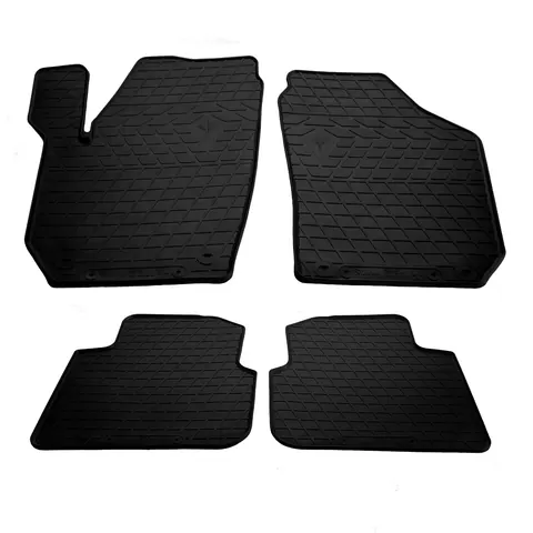 Гумові килимки (4 шт, Stingray Premium) для Skoda Roomster 2006-2015 рр — Skoda Roomster 2006-2015 гг. DianaParts