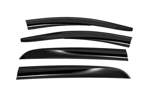 Вітровики (4 шт., Sunplex Sport) для Opel Corsa D 2007-2014 рр — Opel Corsa D 2007-2014 гг. DianaParts