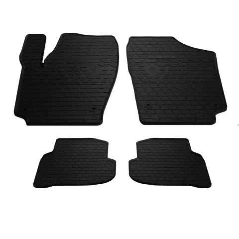 Гумові килимки Sedan (4 шт, Stingray Premium) для Volkswagen Polo 2010-2017 рр — Volkswagen Polo 2010-2017 гг. DianaParts