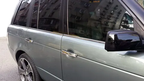 Окантовка стекол (6 шт, нерж) для Range Rover III L322 2002-2012 рр — Range Rover III L322 2002-2012 гг. DianaParts
