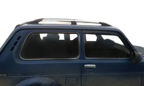 Рейлінги Хром Металеві ніжки для Lada Niva та Urban 1977- рр — Lada Niva та Urban 1977- гг. DianaParts