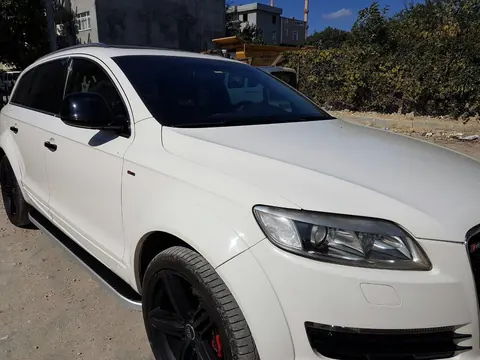 Бокові пороги Tayga (2 шт., Алюміній) для Ауди Q7 2005-2015 рр — Audi Q7 2005-2015 гг. DianaParts