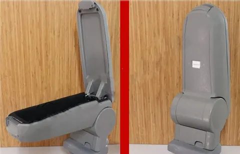 Підлокітник (сірий) для Peugeot 308 2007-2013 рр — Peugeot 308 2007-2013 гг. DianaParts