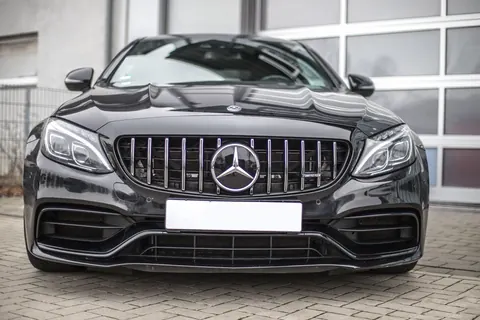 Передня решітка Panamericana GT (для оригінального C63 AMG) 2014-2018, без камери для Mercedes C-сlass W205 рр — Mercedes C-сlass W205 2014-2021 гг. DianaParts