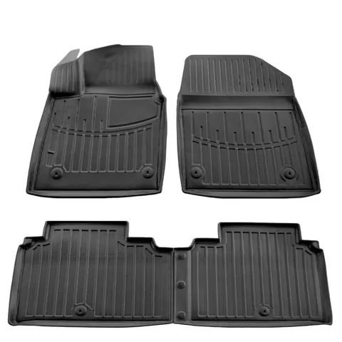 Килимки Stingray 3D (4 шт) для Kia EV6 2021- рр — Kia EV6 2021- гг. DianaParts