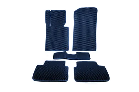 Килимки EVA (сині) для BMW 3 серія E46 1998-2006 рр — BMW 3 серия E46 1998-2006 гг. DianaParts