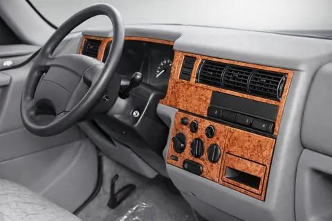 Накладки на торпеду (1996-1999) дерево для Volkswagen T4 Caravelle/Multivan рр — Volkswagen T4 Caravelle/Multivan 1990–2003 гг. DianaParts