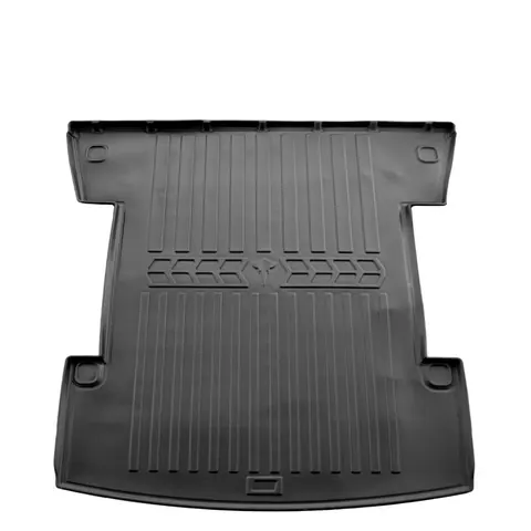 Килимок в багажник Stingray 3D (7-місний зі складеним 3-м рядом, довга база) для Volkswagen Caddy 2010-2015 рр — Volkswagen Caddy 2010-2015 гг. DianaParts