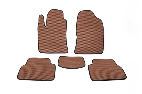 Килимки EVA (Коричневий) для Toyota Avensis 2003-2009 рр — Toyota Avensis 2003-2009 гг. DianaParts
