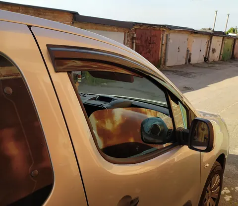 Вітровики (2 шт., Sunplex Sport) для Citroen Berlingo 2008-2018 рр — Citroen Berlingo 2008-2018 гг. DianaParts