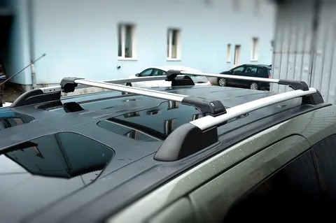 Поперечени на рейлінги під ключ Skybar V1 (2 шт) Сірий для Citroen Berlingo 2008-2018 рр — Citroen Berlingo 2008-2018 гг. DianaParts