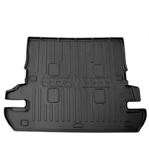 Килимок в багажник 3D (7 місць) (Stingray) для Toyota Land Cruiser 200 2007-2021 рр — Toyota Land Cruiser 200 2007-2021 гг. DianaParts