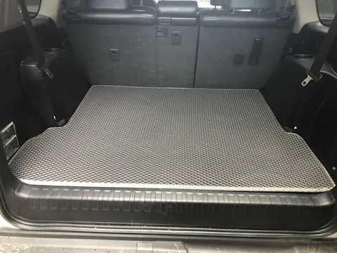 Килимок багажника 7 місцевий EVA (Чорний) для Toyota Land Cruiser Prado 150 2009-2023 рр — Toyota Land Cruiser Prado 150 2009-2023 гг. DianaParts