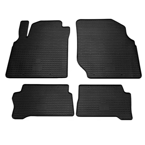 Гумові килимки (4 шт, Stingray Premium) для Nissan Almera N16 2000-2006 рр — Nissan Almera N16 2000-2006 гг. DianaParts