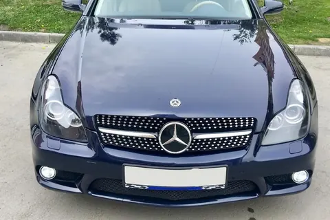Передня решітка (2005-2008, Diamond Silver) для Mercedes CLS C219 рр — Mercedes CLS C219 2004-2010 гг. DianaParts