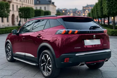 Бокові пороги Fullmond (2 шт., Алюміній) для Peugeot 2008 2019- рр — Peugeot 2008 2019- гг. DianaParts