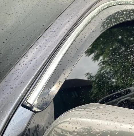 Вітровики з хромованим молдингом (4 шт., Sunplex Chrome) для Toyota Hilux 2006-2015 рр — Toyota Hilux 2006-2015 гг. DianaParts