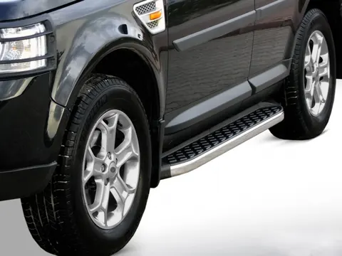 Бокові пороги BlackLine (2 шт, алюміній) для Range Rover Sport 2014-2022 рр — Range Rover Sport 2014-2022 гг. DianaParts
