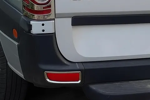 Накладки на рефлектори (2 шт., нерж.) для Volkswagen Crafter 2006-2016 рр — Volkswagen Crafter 2006-2016 гг. DianaParts