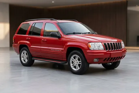 Бокові пороги Maya Red (2 шт., алюміній) для Jeep Grand Cherokee WJ 1999-2004 рр — Jeep Grand Cherokee WJ 1999-2004 гг. DianaParts