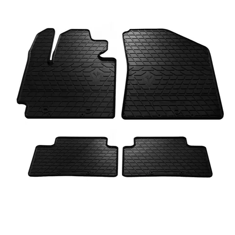 Гумові килимки (4 шт, Stingray Premium) для Kia Soul II 2013-2018 рр — Kia Soul II 2013-2018 гг. DianaParts