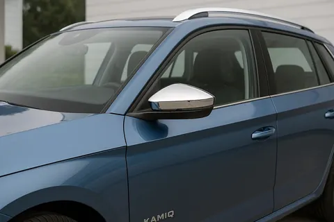 Накладки на дзеркала (2 шт, нерж.) Carmos для Skoda Kamiq 2019- рр — Skoda Kamiq 2019- гг. DianaParts