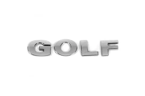 Напис Golf (під оригінал) для Volkswagen Golf 4 1997-2006 рр — Volkswagen Golf 4 1997-2006 гг. DianaParts