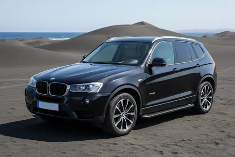 Бокові пороги Allmond Black (2 шт., Алюміній) для BMW X3 F25 2011-2018 рр — BMW X3 F25 2011-2018 гг. DianaParts